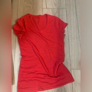 Hot pink, short sleeve T-shirt, no boundaries